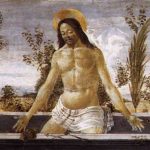 Jesus Christ rises from the grave: painting by Botticelli