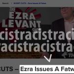 Canadaland podcast issues a racist headline: Ezra Issues A Fatwa