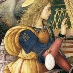 The Angel Gabriel as depicted by Bernardino de Betto.