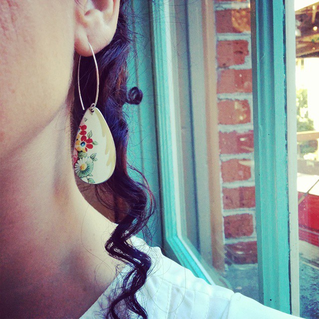 Brand new earring by @tonicjewelryvictoria