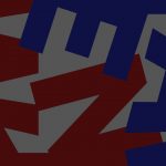 A jumble of letters, spelling "fake news"